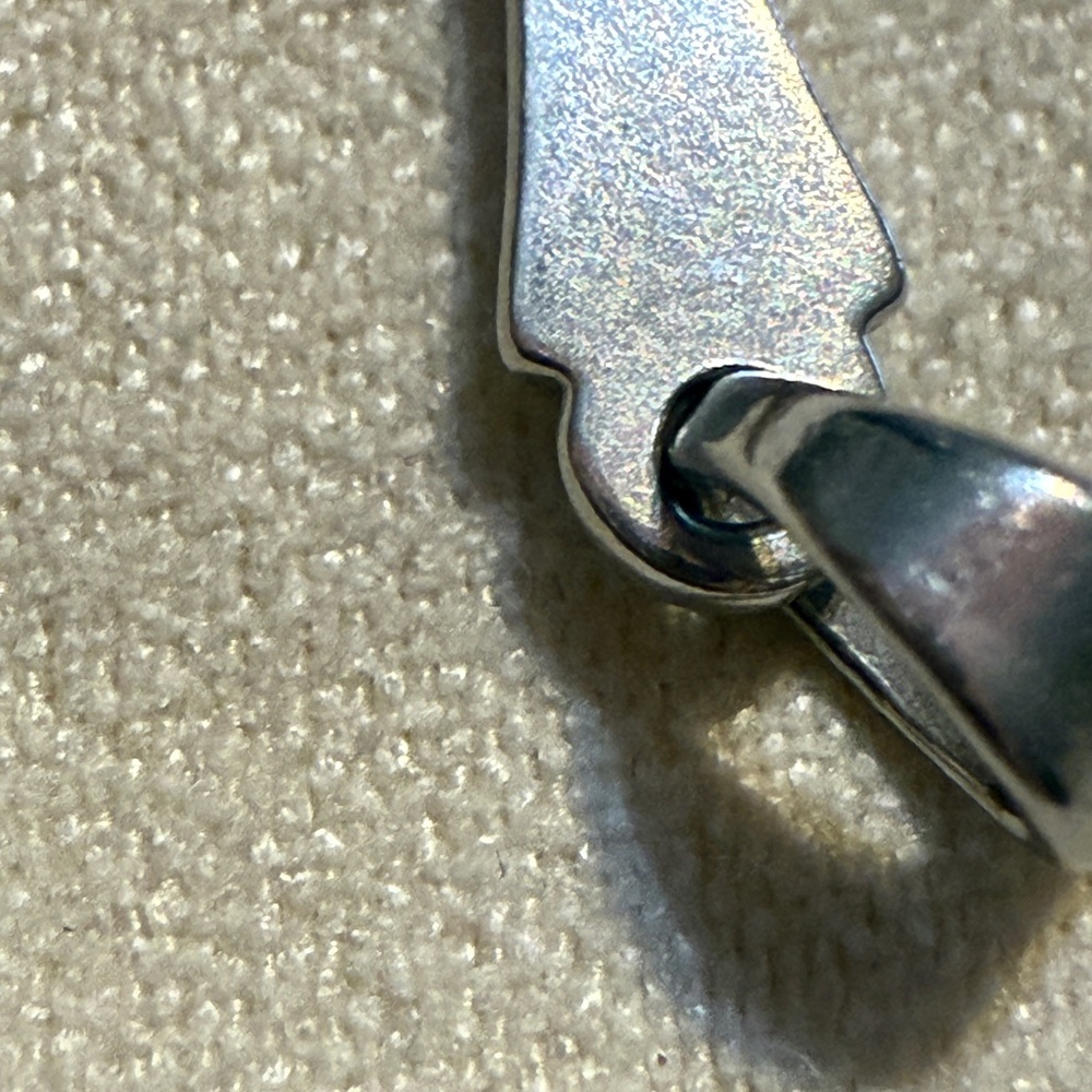 Retired James Avery Sterling Silver Descending Dove Serenity Cross Pendant EUC - Picture 13 of 14
